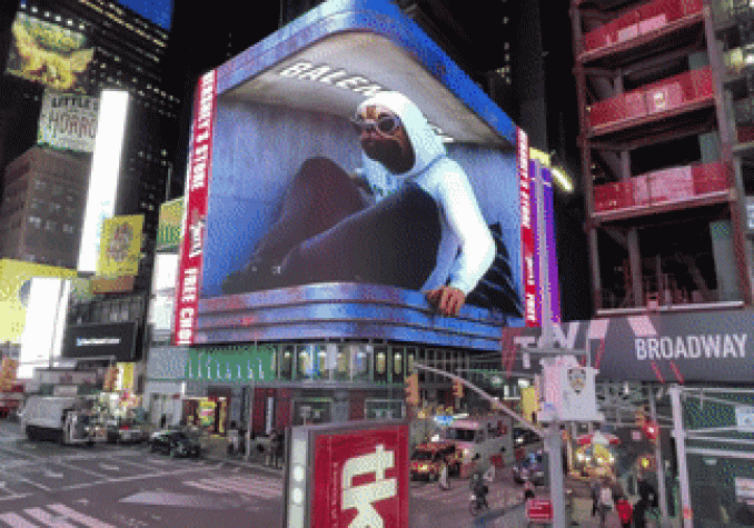 3D LED display billboard technology application and solution