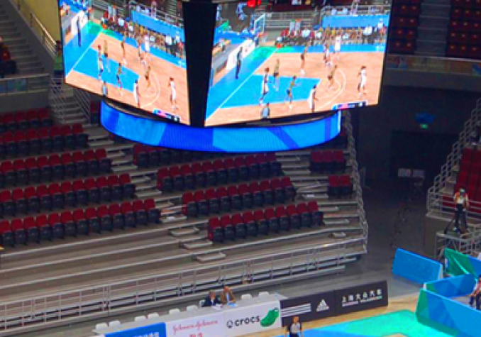 Southbound LED display solution for sports events